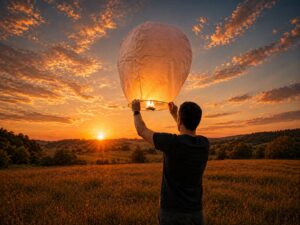 Leia mais sobre o artigo Queda de balão em praia de Iguaba Grande reforça alerta sobre crime ambiental e riscos à população