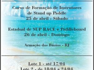 Leia mais sobre o artigo Búzios recebe primeira etapa do Campeonato Estadual de Stand Up Paddle 2026 na Praia da Ferradura