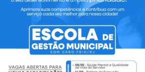 Leia mais sobre o artigo Prefeitura de Cabo Frio abre inscrições para novos cursos da Escola de Gestão