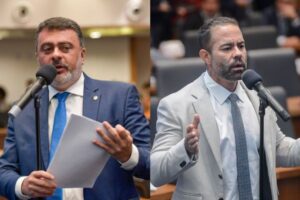 Leia mais sobre o artigo Vitor Júnior chama Douglas Ruas de ‘HD vivo do governo’ e Poubel acusa parlamentar de ter integrado base de Castro