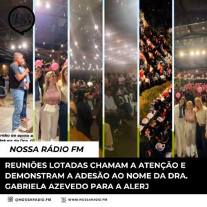 Leia mais sobre o artigo Reuniões lotadas chamam a atenção e demonstram a adesão ao nome da Dra. Gabriela Azevedo para a Alerj