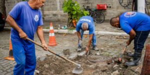 Leia mais sobre o artigo Prefeitura de Cabo Frio intensifica ações de drenagem e calcetagem em diversos bairros