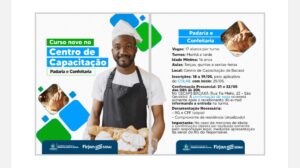 Leia mais sobre o artigo Prefeitura de Saquarema abre inscrições para curso gratuito de Padaria e Confeitaria em Bacaxá