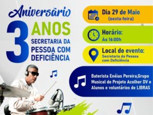 Leia mais sobre o artigo Secretaria da Pessoa com Deficiência celebra 3 anos de acolhimento e inclusão em Búzios