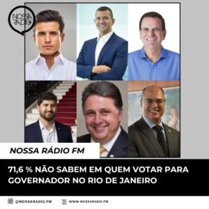Leia mais sobre o artigo 71,6 % não sabem em quem votar para Governador no Rio de Janeiro