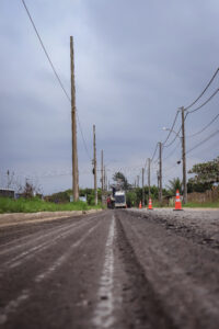 Leia mais sobre o artigo Rua das Pacas, em Tamoios, ultrapassa 1,7 quilômetro de nova pavimentação