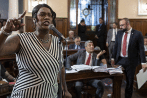 Leia mais sobre o artigo Vereadora é vaiada durante audiência sobre uso de banheiros por pessoas trans na Câmara de Niterói