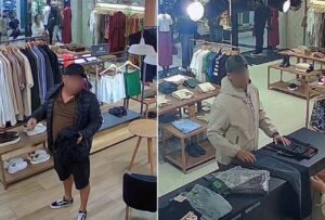 Leia mais sobre o artigo Dupla furta casacos avaliados em R$ 7 mil em shopping de Cabo Frio