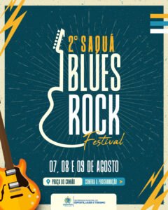 Leia mais sobre o artigo 2º Saquá Blues Rock Festival acontece em agosto na Praça do Canhão