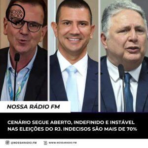 Leia mais sobre o artigo Cenário segue aberto, indefinido e instável nas Eleições do RJ. Indecisos são mais de 70%