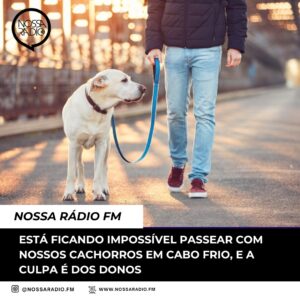 Leia mais sobre o artigo Está ficando impossível passear com nossos cachorros em Cabo Frio, e a culpa é dos donos