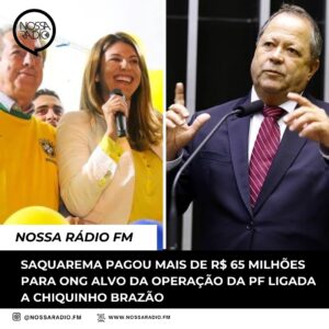 Leia mais sobre o artigo SAQUAREMA PAGOU MAIS DE R$ 65 MILHÕES PARA ONG ALVO DA OPERAÇÃO DA PF LIGADA A CHIQUINHO BRAZÃO