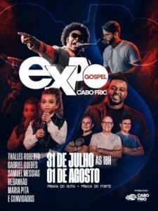 Leia mais sobre o artigo Praça do Guta, na Praia do Forte, recebe Expo Gospel Cabo Frio