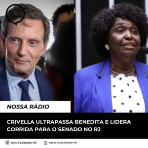 Leia mais sobre o artigo Crivella ultrapassa Benedita e lidera corrida para o Senado no RJ