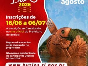 Leia mais sobre o artigo Inscrições para o Degusta Búzios 2026 terminam no dia 06 de julho