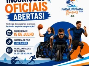 Leia mais sobre o artigo Prefeitura de Búzios abre inscrições para a Paralimpíada 2026