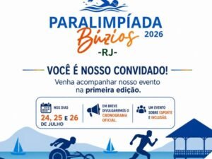 Leia mais sobre o artigo Paralimpíada Búzios 2026 promove inclusão e reúne atletas em diversas modalidades esportivas neste fim de semana na Praça Tia Uia