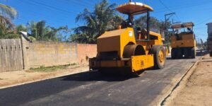 Leia mais sobre o artigo Mais uma rua de Tamoios recebe obras de pavimentação