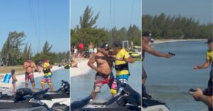 Leia mais sobre o artigo Banhista saca arma, aponta para velejador, mas disparo falha em praia de Arraial do Cabo