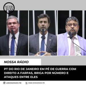 Leia mais sobre o artigo PT do Rio de Janeiro em pé de guerra com direito a farpas, briga por número e ataques entre eles