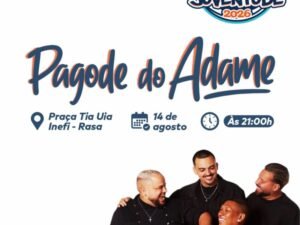 Leia mais sobre o artigo Semana da Juventude terá show do Pagode do Adame na Rasa