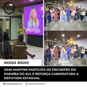 Leia mais sobre o artigo Dani Martins participa de encontro em Paraíba do Sul e reforça candidatura a Deputada Estadual