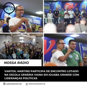 Leia mais sobre o artigo Vantoil Martins participa de encontro lotado na Escola Genária Viana em Iguaba Grande com lideranças políticas