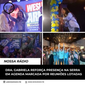 Leia mais sobre o artigo Dra. Gabriela reforça presença na Serra em agenda marcada por reuniões lotadas