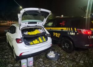 Leia mais sobre o artigo PRF prende dois homens transportando drogas na BR-101