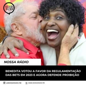 Leia mais sobre o artigo Benedita votou a favor da regulação das Bets em 2023 e agora defende proibição