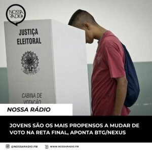 Leia mais sobre o artigo PESQUISA ELEITORAL | Jovens são os mais propensos a mudar de voto na reta final, aponta BTG/Nexus