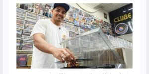 Leia mais sobre o artigo MERCADO DE VINIL CONQUISTA NOVAS GERAÇÕES E FORTALECE CADEIA DA ECONOMIA CRIATIVA NO RIO