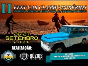 Leia mais sobre o artigo Búzios sedia II Fest Car Classic com exposição de mais de 250 veículos antigos