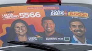 Leia mais sobre o artigo Benedita fora dos santinhos: panfletos, adesivos e posts das cercanias de Paes e do PSD só registram a candidatura de Pedro Paulo ao Senado