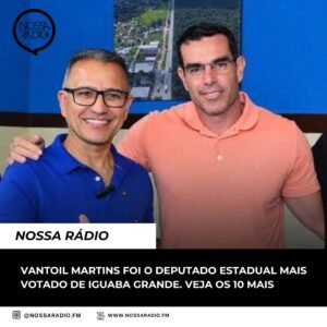 Leia mais sobre o artigo Vantoil Martins foi o Deputado Estadual mais votado de Iguaba Grande. Veja os 10 mais