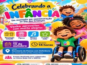 Leia mais sobre o artigo Secretaria da Pessoa com Deficiência e Clínica Beija-Flor prepara tarde de diversão para celebrar o Dia das Crianças em Búzios