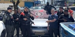 Leia mais sobre o artigo Ação integrada recupera veículo roubado e prende suspeito em Cabo Frio